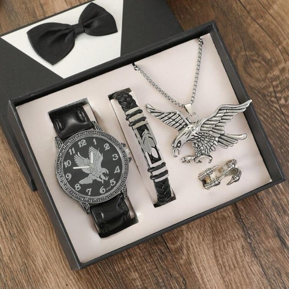 Watch Gift Set 5 piece w/Box Men nwot - Picture 1 of 2